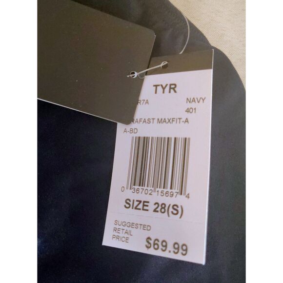 NWT TYR Durafast One Solid Maxfit Swimsuit Size S UPF 50+ Athletic Swim Team - Picture 3 of 7